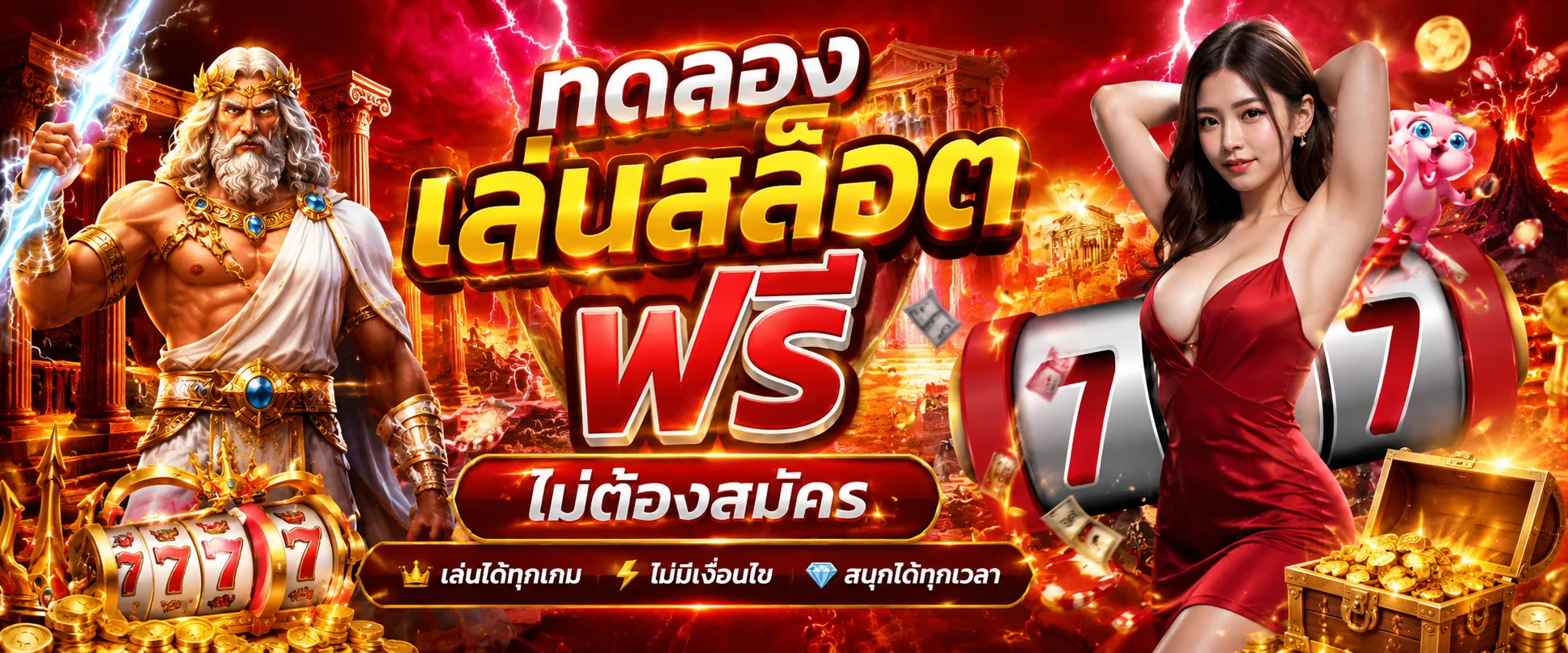 ZEUS58 ทดลองเล่นสล็อตฟรีทุกค่าย